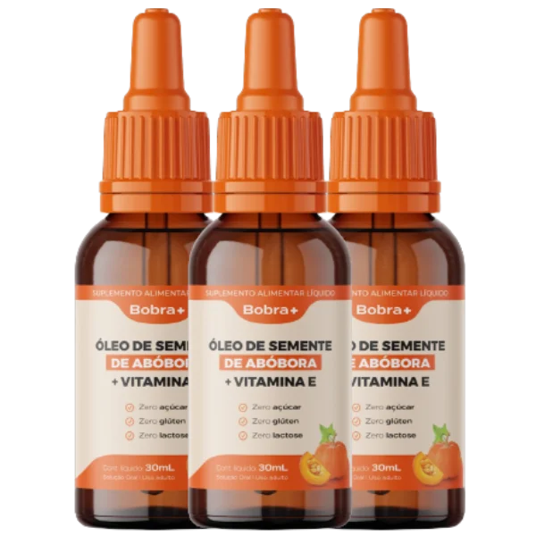 Bobra+ — Óleo de Semente de Abóbora com Vitamina E — imagem oficial